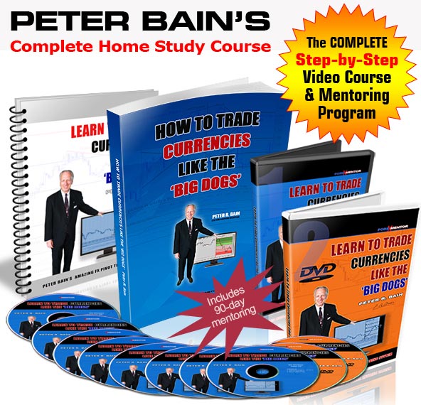 How To Trade Currencies Like The Big Dogs by Peter Bain - Complete Step By Step Video Course - Save 40%